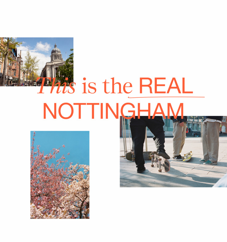 It's in Nottingham Real Nottingham
