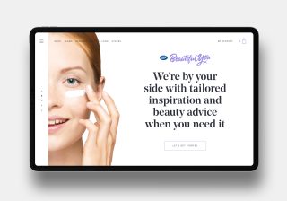 Boots Beautiful You - Website - Tablet