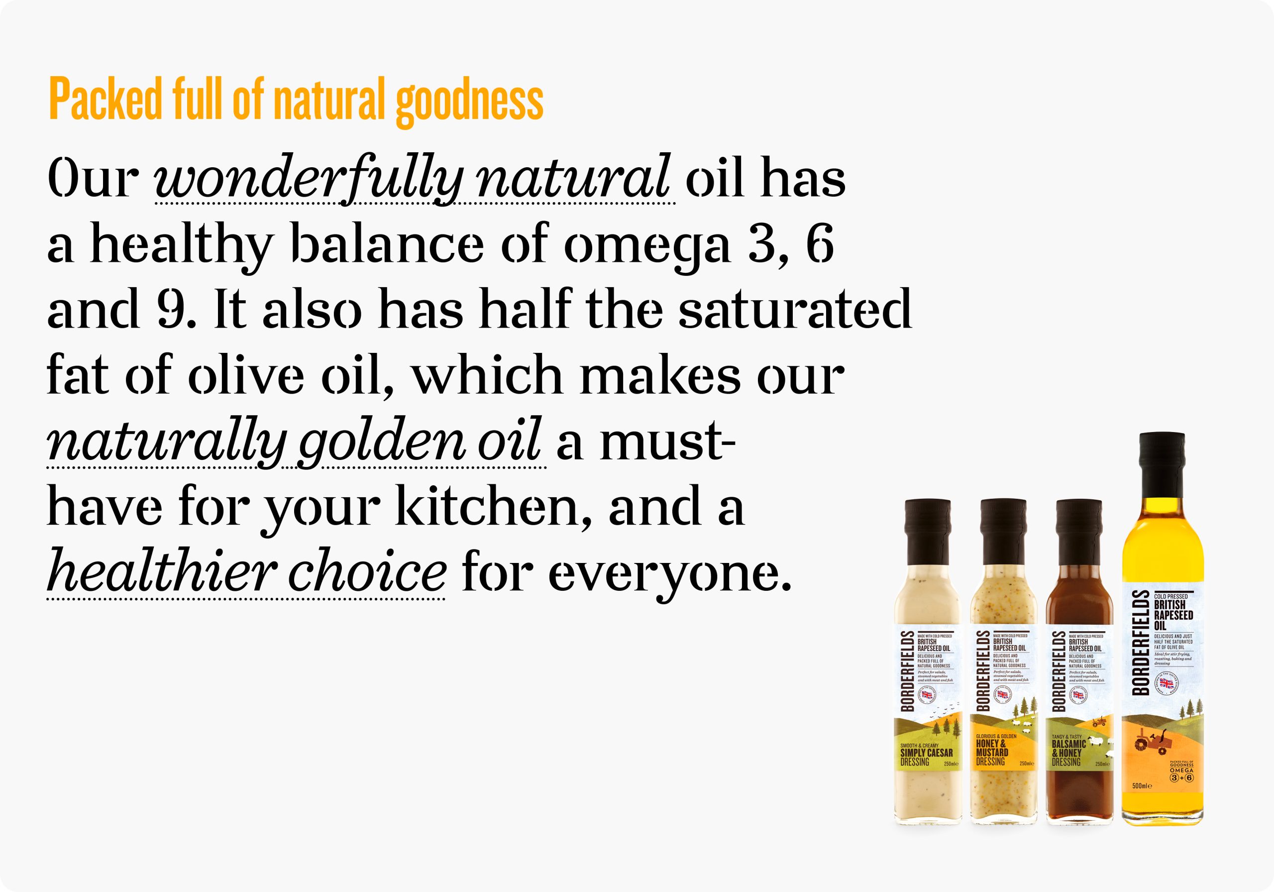 Borderfields - Product Range