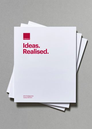Bridgepoint - Ideas Realised Annual Report Cover