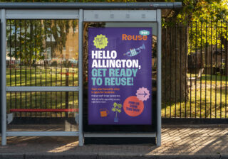 Reuse - Bus Stop Advert